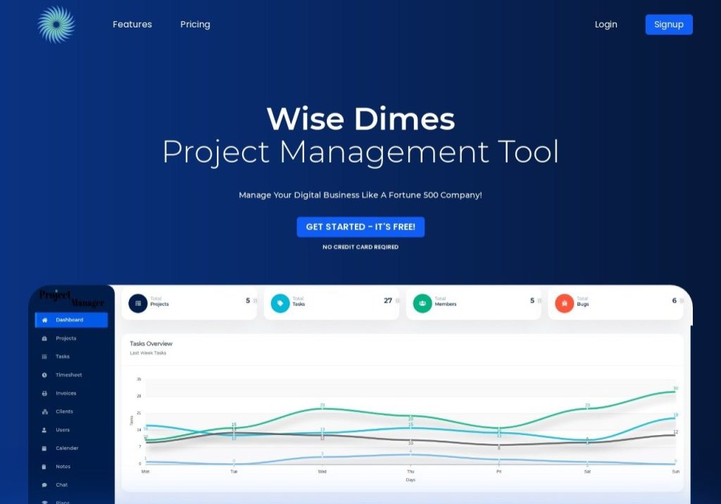 https://projectmanager.wisedimes.com/