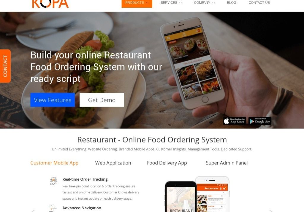https://www.kopatech.com/restaurant-food-ordering-system